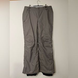 Columbia snow pants, large